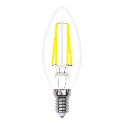 Лампочка светодиодная LED-C35-5W/WW/E14/CL/MB GLM10TR картон
