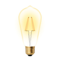 Лампочка светодиодная LED-ST64-5W/GOLDEN/E27 GLV22GO