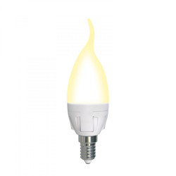 Лампочка светодиодная LED-CW37 7W/3000K/E14/FR/DIM PLP01WH картон