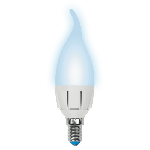 Лампочка светодиодная LED-CW37-6W/NW/E14/FR/DIM PLP01WH картон