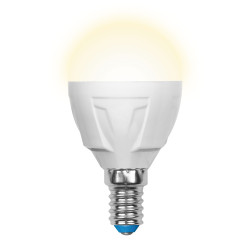 Лампочка светодиодная LED-G45-7W/WW/E14/FR PLP01WH картон