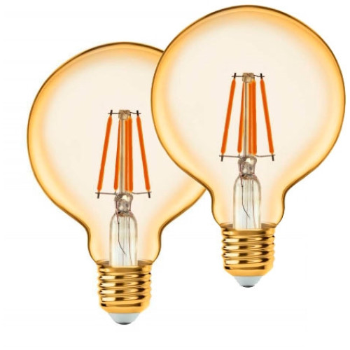 Лампочка светодиодная филаментная комплект - 2 шт. Eglo LM_LED_E27 11784