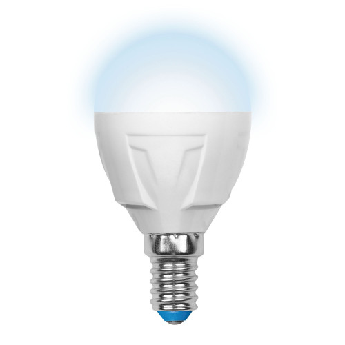 Лампочка светодиодная LED-G45 7W/NW/E14/FR PLP01WH картон
