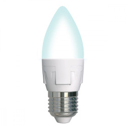 Лампочка светодиодная LED-C37 7W/4000K/E27/FR/DIM PLP01WH картон