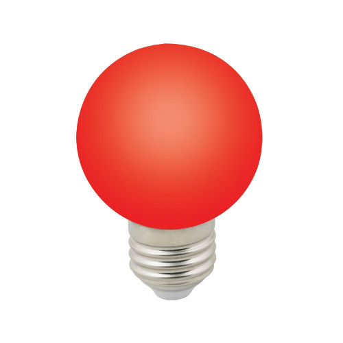 Лампочка светодиодная LED-G60-3W/RED/E27/FR/С