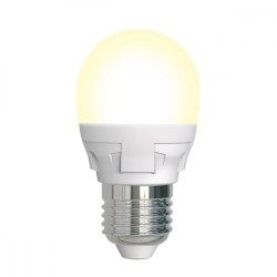 Лампочка светодиодная LED-G45 7W/3000K/E27/FR/DIM PLP01WH картон