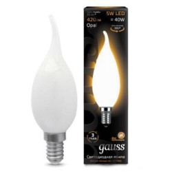 Лампочка LED Filament Candle Tailed OPAL E14 5W 2700К 1/10/50 104201105