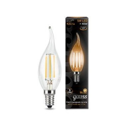 Лампочка LED Filament Candle tailed E14 5W 2700K 1/10/50 104801105