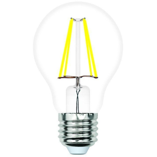 Лампочка светодиодная филаментная LED-A60-6W/4000K/E27/CL/SLF