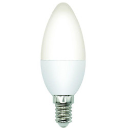 Лампочка светодиодная LED-C37-5W/3000K/E14/FR/SLS
