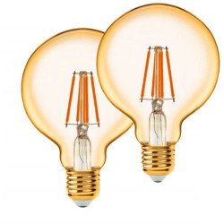 Лампочка светодиодная филаментная комплект - 2 шт. Eglo LM_LED_E27 11783