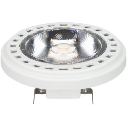 Лампа AR111-UNIT-G53-15W- Warm3000 (WH, 24 deg, 12V) (Arlight, Металл) 025640