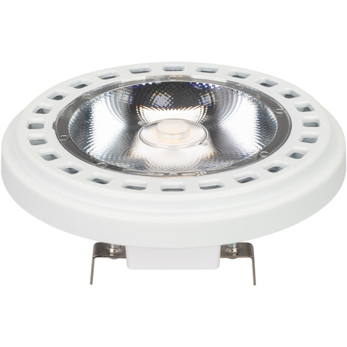 Лампа AR111-UNIT-G53-15W- Warm3000 (WH, 24 deg, 12V) (Arlight, Металл) 025640
