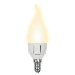 Лампочка светодиодная LED-CW37-6W/WW/E14/FR/DIM PLP01WH картон
