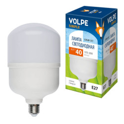 Лампочка светодиодная LED-M80-40W/NW/E27/FR/S картон
