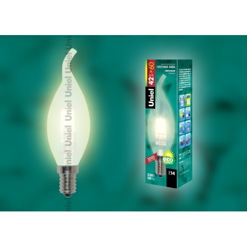 Лампочка галогеновая HCL-42/FR/E14 flame