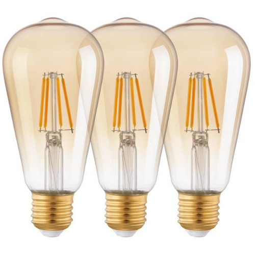 Лампочка светодиодная филаментная комплект - 3 шт. Eglo LM_LED_E27 12851