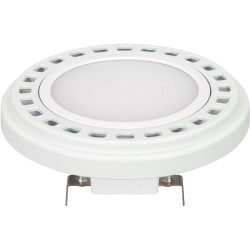 Лампа AR111-UNIT-G53-12W- Warm3000 (WH, 120 deg, 12V) (Arlight, Металл) 026887