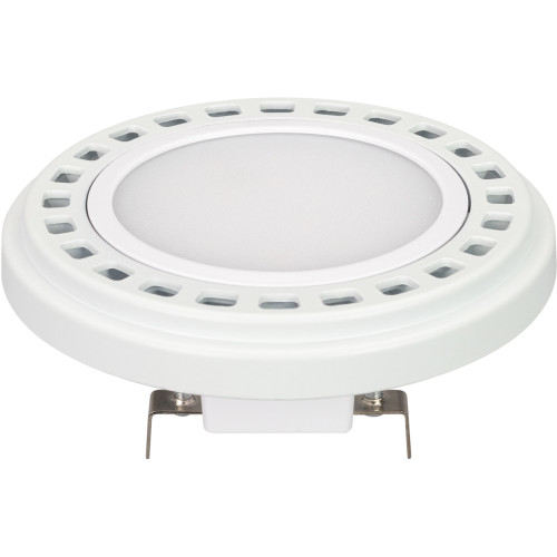 Лампа AR111-UNIT-G53-12W- Warm3000 (WH, 120 deg, 12V) (Arlight, Металл) 026887
