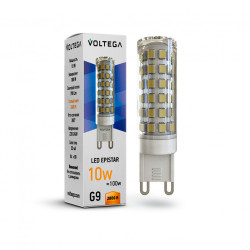 Лампочка светодиодная 2800K 780Lm G9x10W SIMPLE 7038