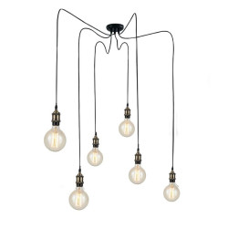 Каскадный подвесной светильник LOFT1162A/6