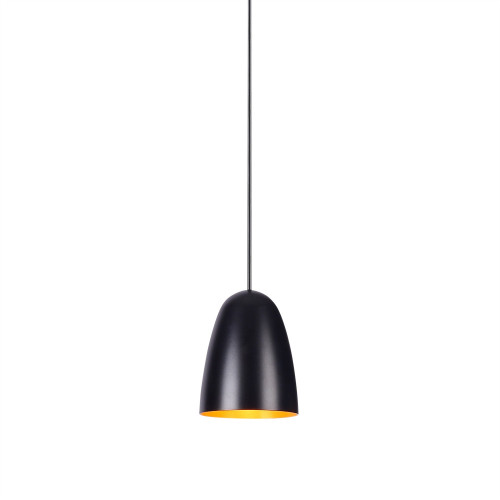 Подвесной светильник светодиодный 184 P0184-75A black/gold