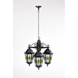 Уличный светильник подвесной PETERSBURG lead GLASS 79870lg/3 Bl