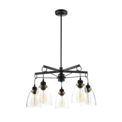 Подвесная люстра Louise  FR4167-PL-05-BL
