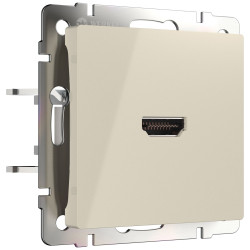 Розетка HDMI (слоновая кость) W1186003 (a051487)