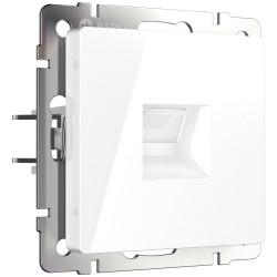 Розетка Ethernet RJ-45 (белая) W1181001 (a051136)
