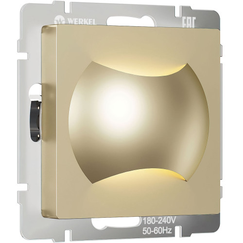 Встраиваемая LED подсветка Moon (шампань) W1154511 Werkel (a057496)