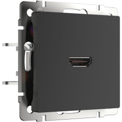Розетка HDMI (черный матовый) W1186008 Werkel (a051601)