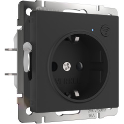 Розетка Wi-Fi (черный матовый) W1171608 (a056422)