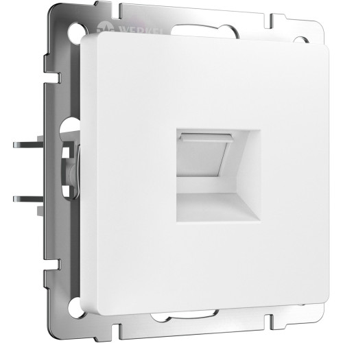 Розетка Ethernet RJ-45 (белый матовый) W1181061 Werkel (a062407)