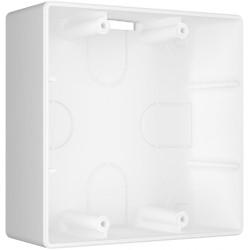 Коробка накладного монтажа для силовой розетки (белый) W1199201 (a053501)