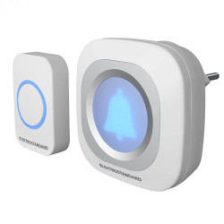 Кнопка звонка DBQ25M WL IP44