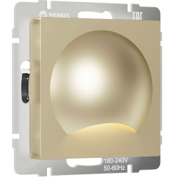 Встраиваемая LED подсветка Moon (шампань) W1154411 Werkel (a057495)
