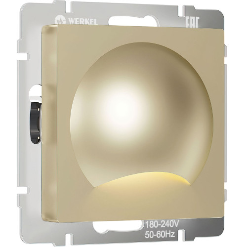 Встраиваемая LED подсветка Moon (шампань) W1154411 Werkel (a057495)