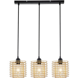 Подвесной светильник Grid 10190/3S E27*40W Gold