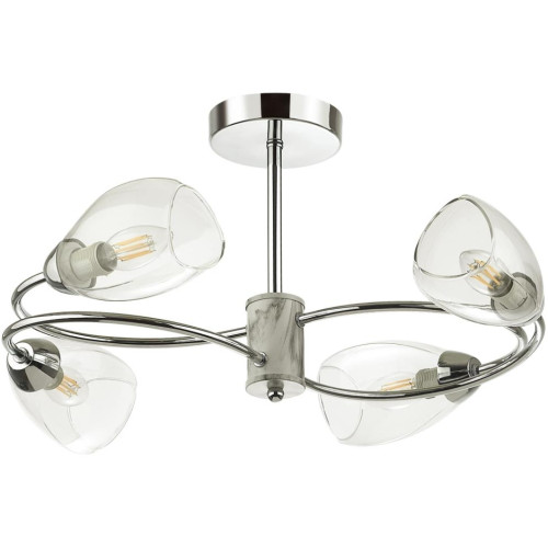 Люстра потолочная Romeo 5207/4C хром E14 4*40W