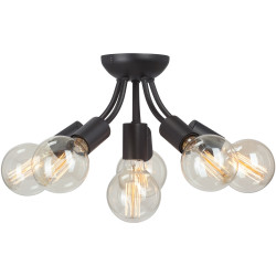 Потолочная люстра Vitaluce V3927-1/6PL, 6xE27 макс. 40Вт
