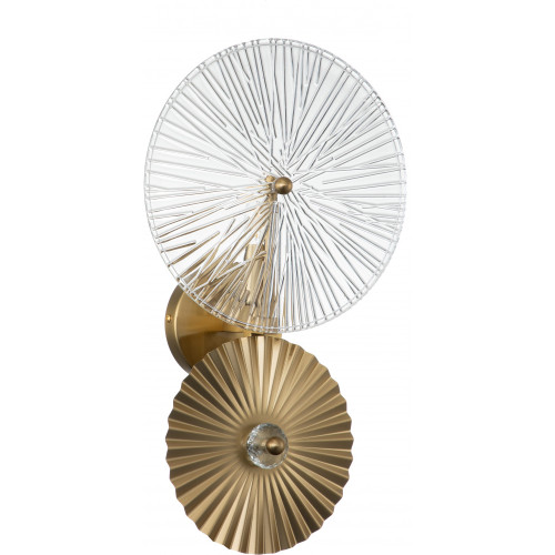 Настенный светильник Miele V000023 (12021/B/1W Brass)