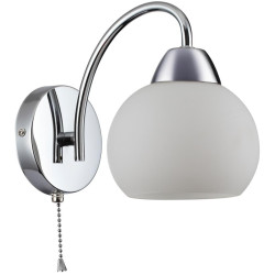 Бра с выкл. Sydnee 4591/1W хром E27 40W