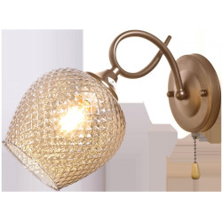 Бра с выключателем MD.3476-1-W AB
