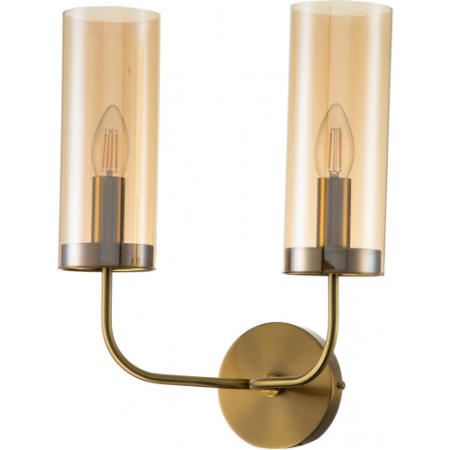 Бра настенное Balletto V000256 (13014/2W Brass )