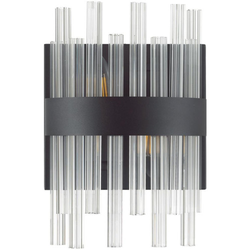 Бра Mitsuko 5272/2W черный E14 2*40W