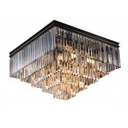 Потолочная люстра 31112/PL black+gold