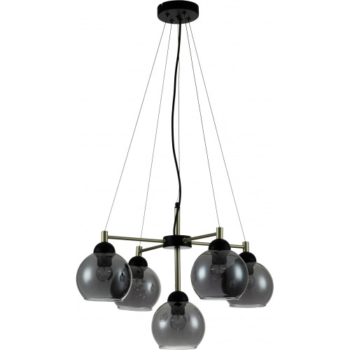 Люстра подвесная Grappoli V000215 (11029/5P Black)