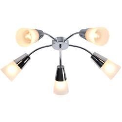 Потолочная люстра Escada Aquilegia 1100/5P Chrome Е14*40W