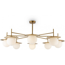Потолочная люстра на штанге Camelia FR5202PL-08BS